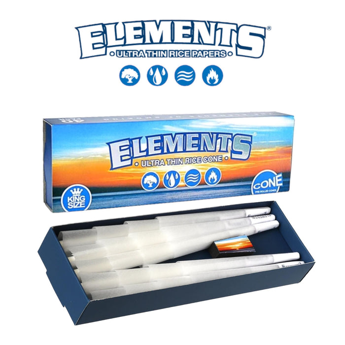 Elements Cone King Size-40ct - Rolling Papers Elements wholesale supplier A1 main