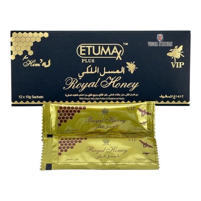 ETUMAX Royal Honey – 12 Pack - Honey Packs Etumax wholesale supplier A1 main