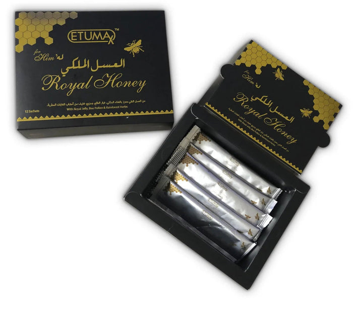 ETUMAX ROYAL HONEY 12ct - VITAL HONEY STORE wholesale supplier A1 main