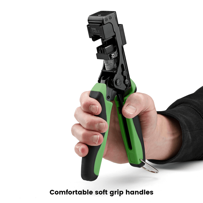trueCABLE EZ Termination Keystone Jack Tool Ergonomic Handles