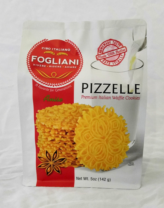 Fogliani Pizzelle Anise 5 oz.