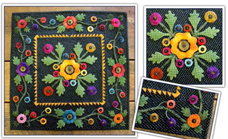 Friendship Rose Wall Quilt Kit