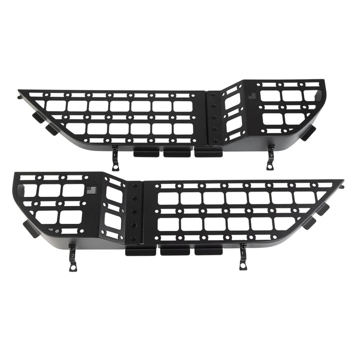 Front Door Pocket MOLLE Panel Replacement for 2018+ Jeep Wrangler & Gladiator (Pair)