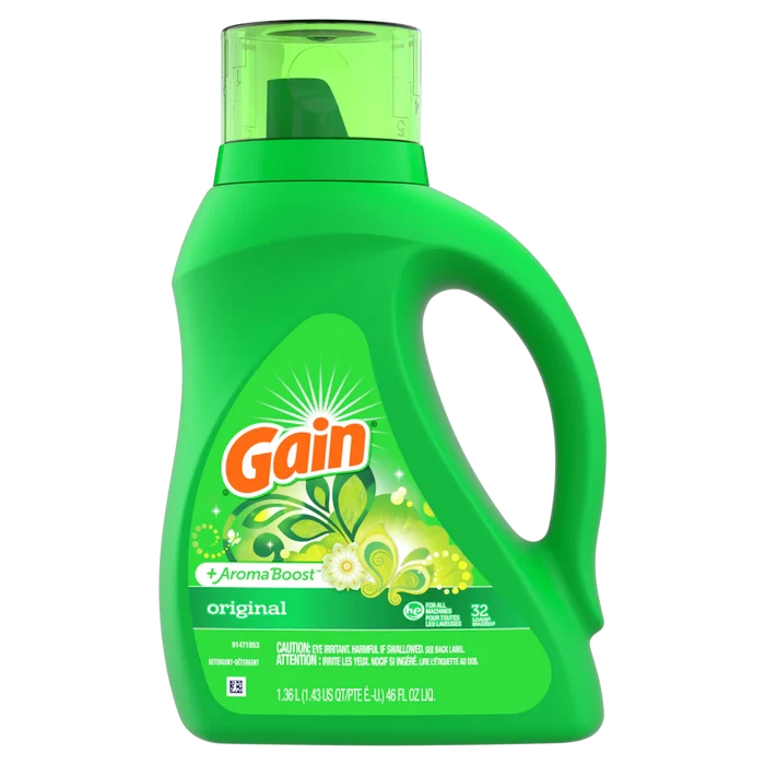 Gain + Aroma Boost Liq. HE Original 32 Loads - 46oz/6pk - A1 WHOLESALE LLC wholesale supplier A1 main