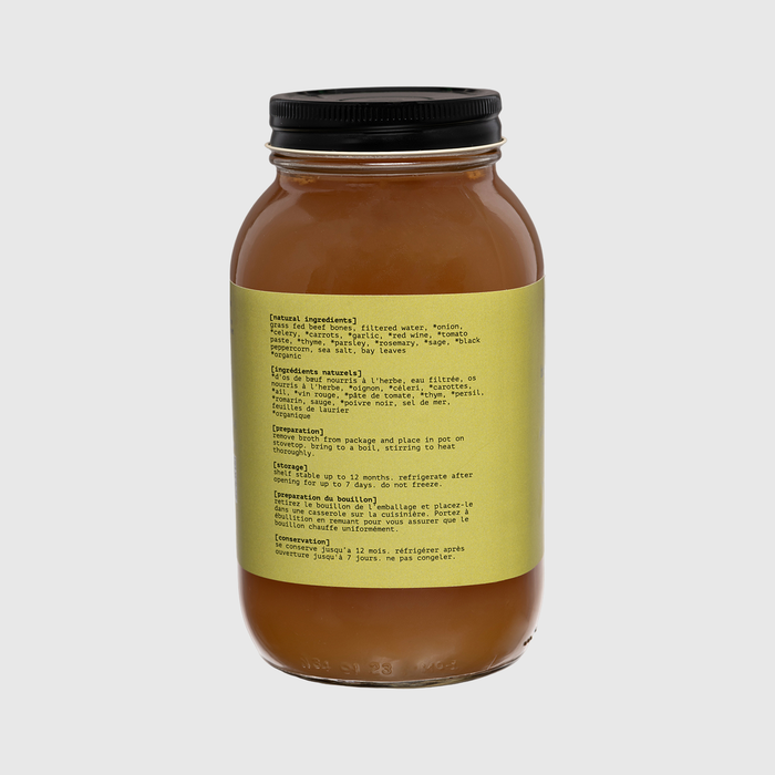 grass-fed beef bone broth