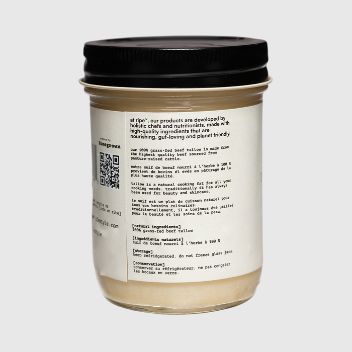 grass-fed beef tallow