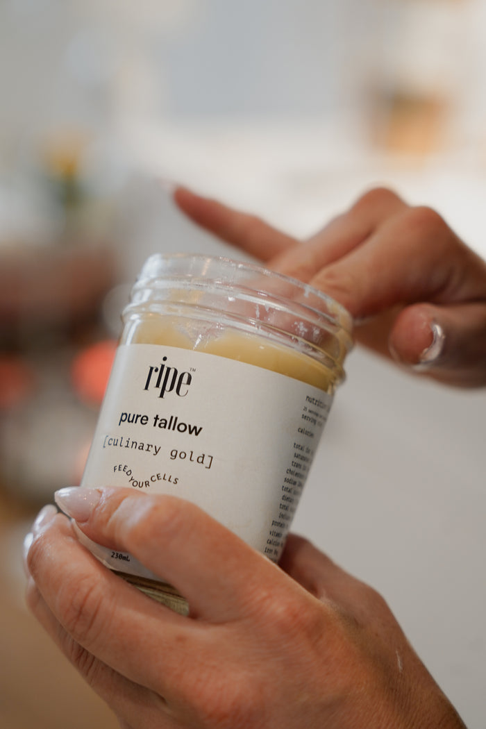 grass-fed beef tallow