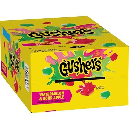 Gushers Watermelon and Sour Apple Fruit Flavored Snacks, 34 OZ - My Store wholesale supplier A1 main