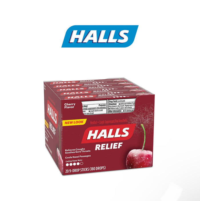 Halls Cough Drop 9pk- 12ct - A1 WHOLESALE LLC wholesale supplier A1 main