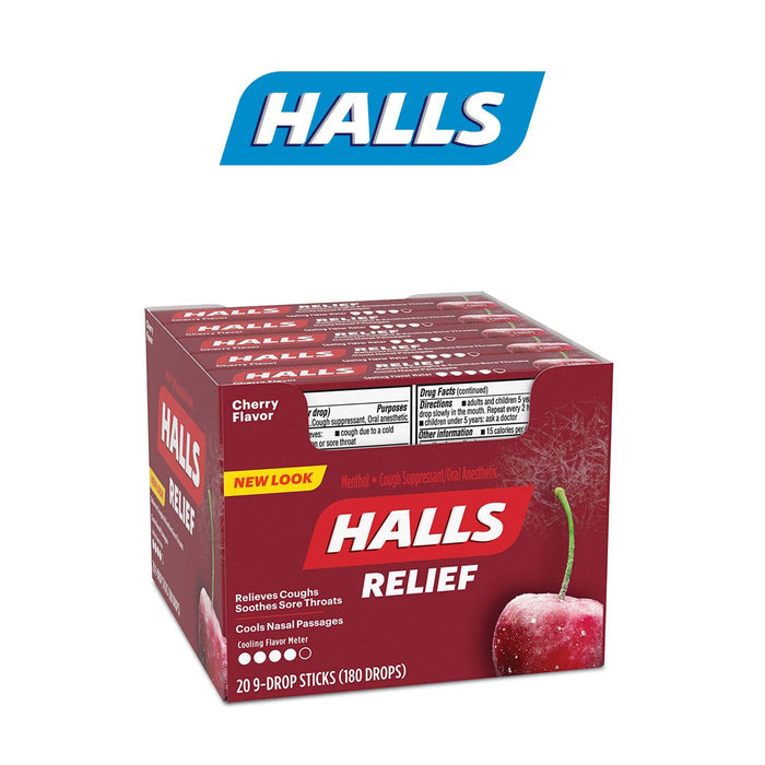 Halls Cough Drop 9pk- 12ct - Personal Use Halls wholesale supplier A1 main