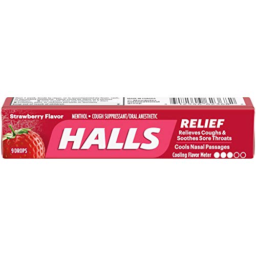 Halls Stick Strawberry 20 Per Box - Health/Beauty Halls wholesale supplier A1 main
