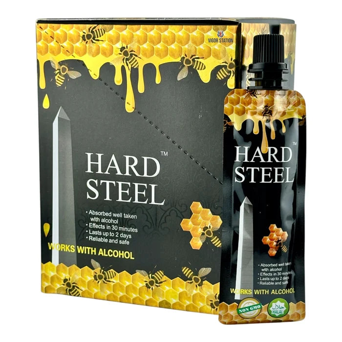 Hard Steel Honey – 12 PACKS - Vitalhoneyus wholesale supplier A1 main