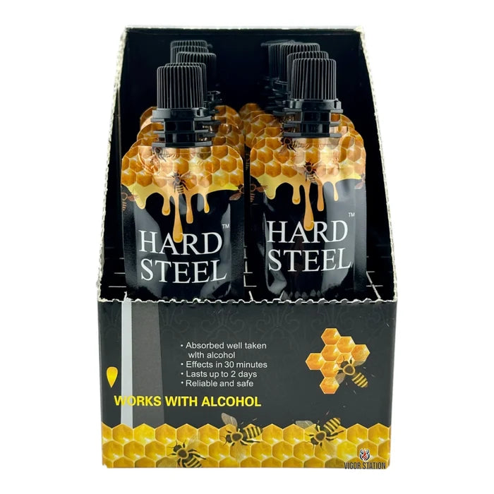 Hard Steel Honey – 12 PACKS - Vitalhoneyus wholesale supplier A1 main