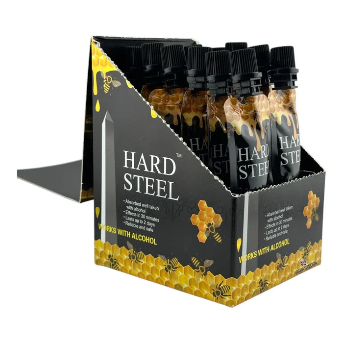 Hard Steel Honey – 12 PACKS - Vitalhoneyus wholesale supplier A1 main