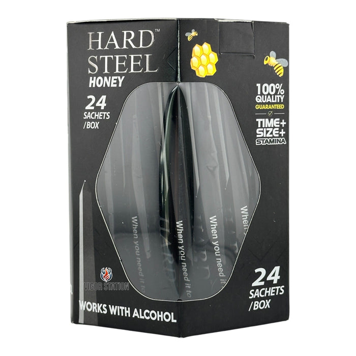 Hard Steel Honey – 24 Pack - Honey Packs Hard Steel wholesale supplier A1 main