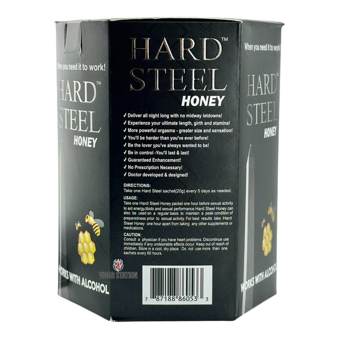 Hard Steel Honey – 24 Pack - Honey Packs Hard Steel wholesale supplier A1 main