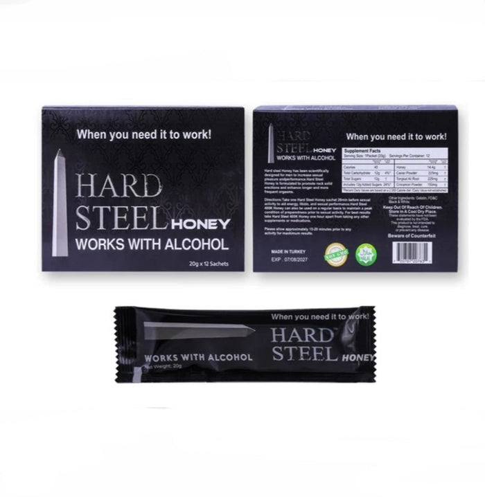 Hard Steel Honey box of 12 - Vitalhoneyus wholesale supplier A1 main