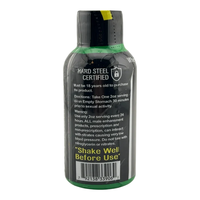 Hard Steel Liquid Shot – 2oz - Liquid Shots Hard Steel wholesale supplier A1 main