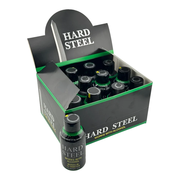 Hard Steel Liquid Shot – 2oz - Liquid Shots Hard Steel wholesale supplier A1 main