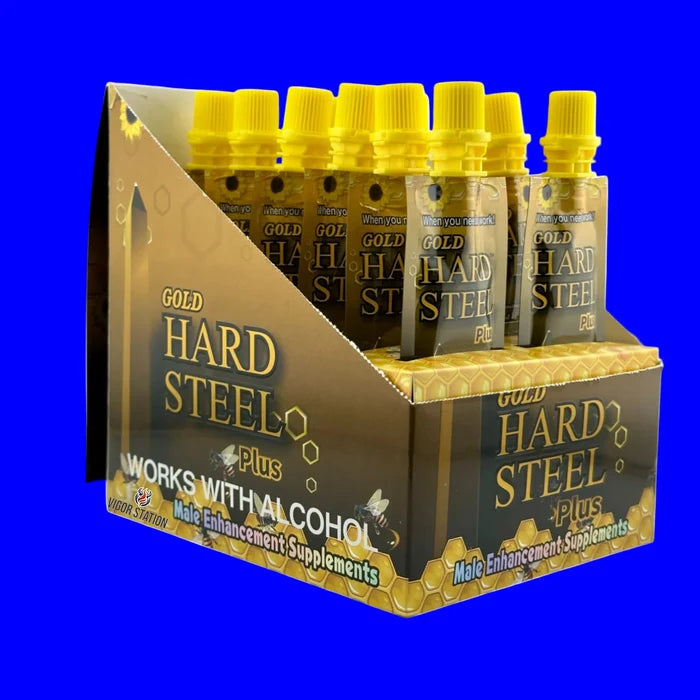 Hard Steel Plus Honey – 12 Pack Tubes - Vitalhoneyus wholesale supplier A1 main