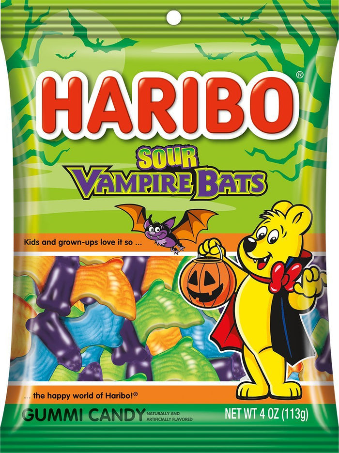 Haribo Sour Bats Gummi Candy 12-4Oz - City Plus Cash And Carry wholesale supplier A1 main