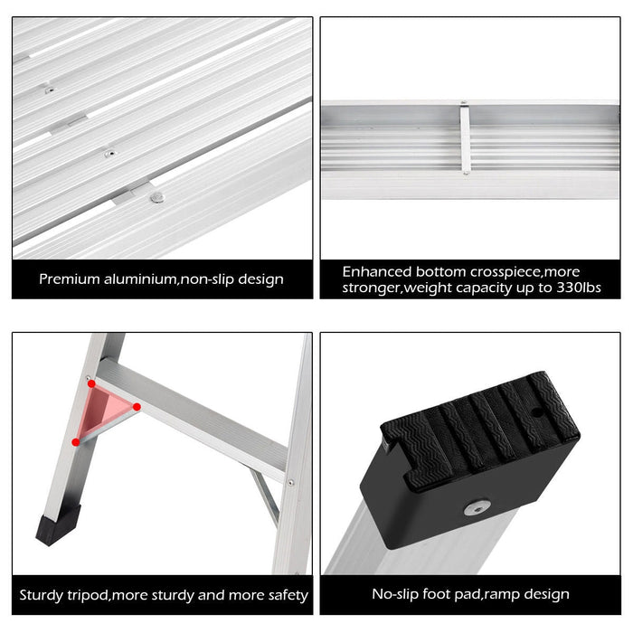 Heavy Duty Aluminum Folding Work Platform Bench