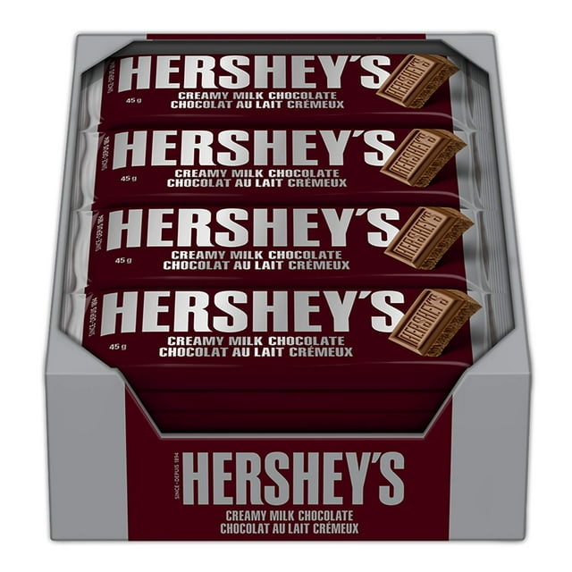Hershey's Chocolate Bars, Milk Chocolate, 55.8 Oz, 36/box - My Store wholesale supplier A1 main