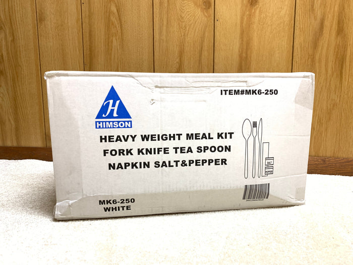 Himson meal kit fork,knife,tea spoon,napkin,salt&pepper - My Store wholesale supplier A1 main