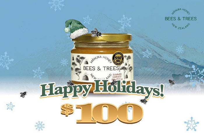 Holiday Digital Gift Card - Bees & Trees Manuka Honey