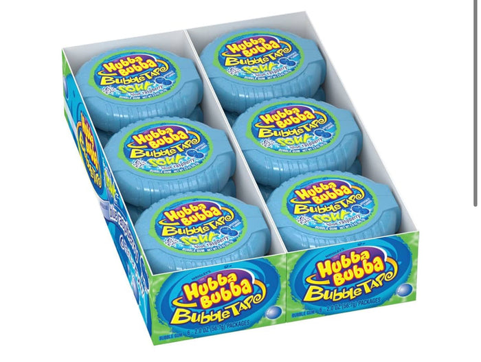 Hubba Bubba Bubble Tape Blue Raspberry 6-2Oz - My Store wholesale supplier A1 main