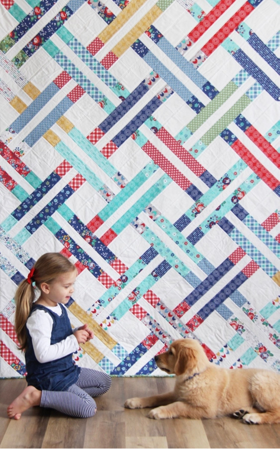 Jelly Weave Quilt Pattern