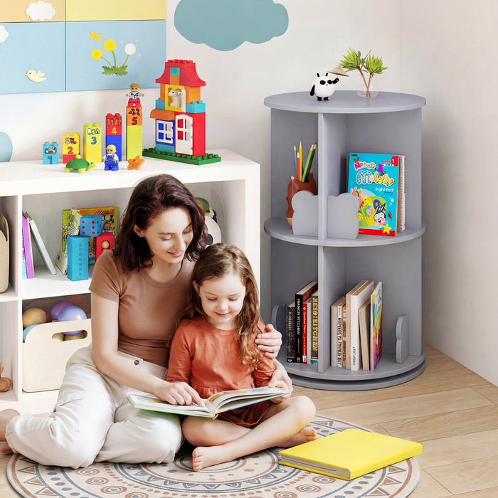 Kids 360° Rotating Bookshelf