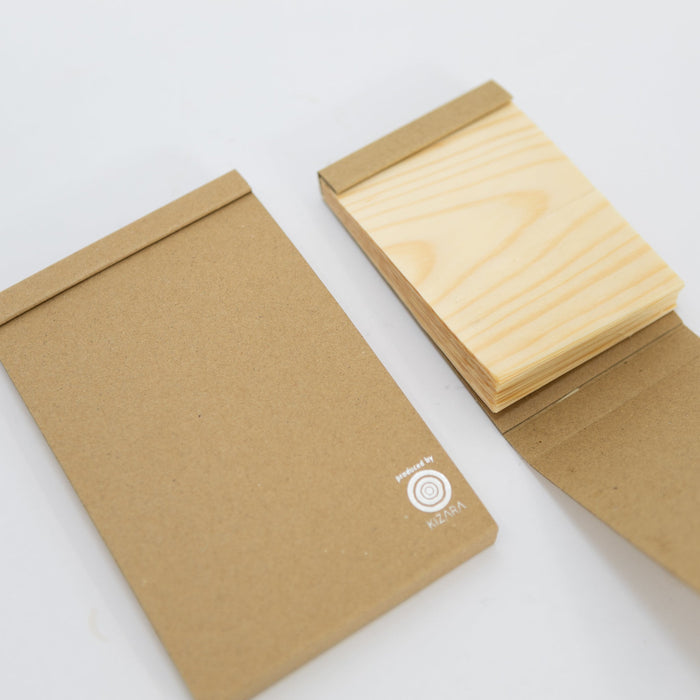 Kizara Wood Memo Pad | Tortoise General Store