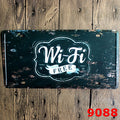 License Plate Decorative Sign