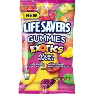 Life Savers Exotics Gummies Candy 7oz 12ct - My Store wholesale supplier A1 main