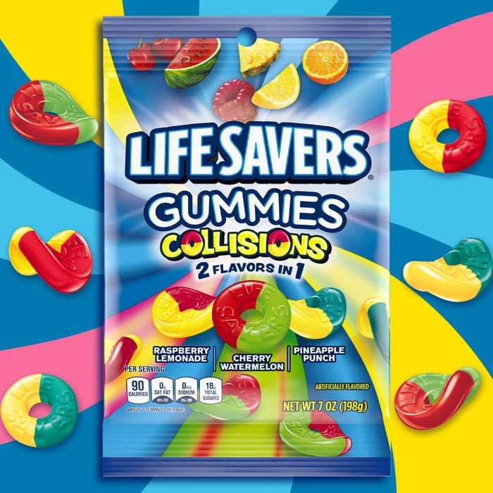 Lifesaver Gummi Collison 12-7Oz Brown Box - City Plus Cash N Carry wholesale supplier A1 main