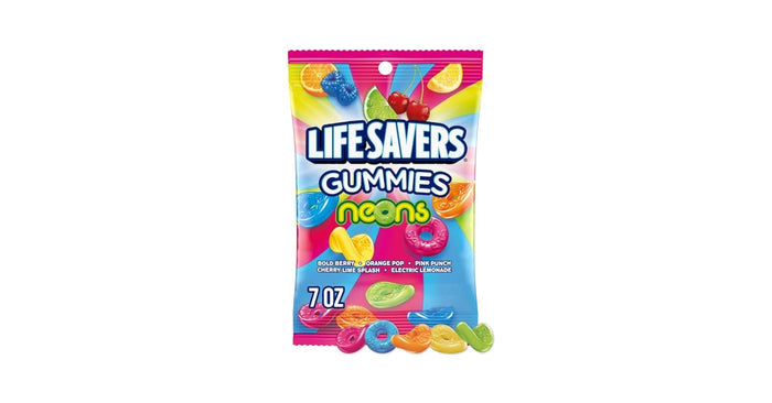 Lifesaver Gummi Neon 12-7Oz Brown Box - City Plus Cash N Carry wholesale supplier A1 main