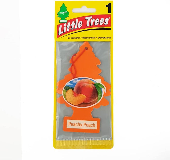 Little Trees Peachy Peach Air Fresheners 24 PK - Car Air Fresheners Little Trees wholesale supplier A1 main