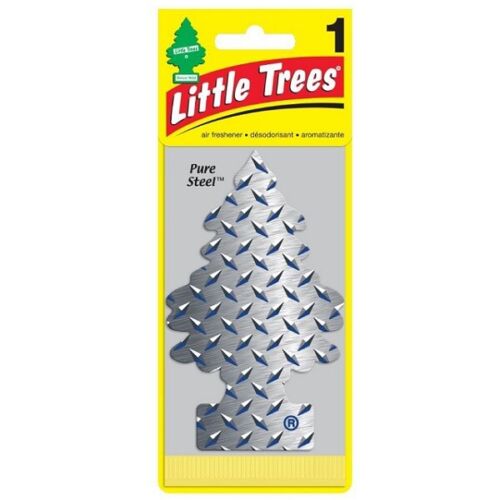 Little Trees Pure Steel Air Fresheners 24 PK - Car Air Fresheners Little Trees wholesale supplier A1 main