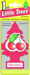 Little Trees Wild Cherry Air Fresheners 24 PK - Car Air Fresheners Little Trees wholesale supplier A1 main