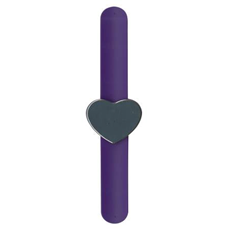 Magnetic Pincushion with Slap Band Bracelet Heart Shape