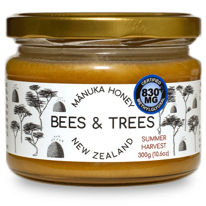 Mānuka Honey Founder's Reserve 830+ MGO/kg - Bees & Trees Manuka Honey