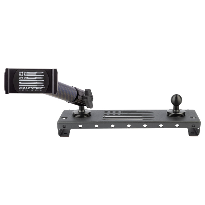 Metal Series Ford F-150 2009-2014 Dual 20mm Ball Dash Phone Mount (12th Generation)