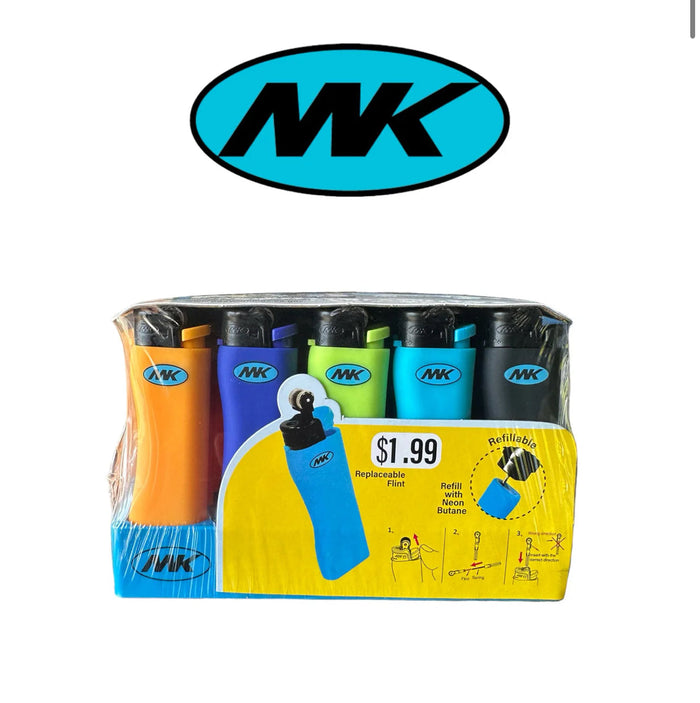 MK Lighter Classic Grip 50ct - A1 WHOLESALE LLC wholesale supplier A1 main