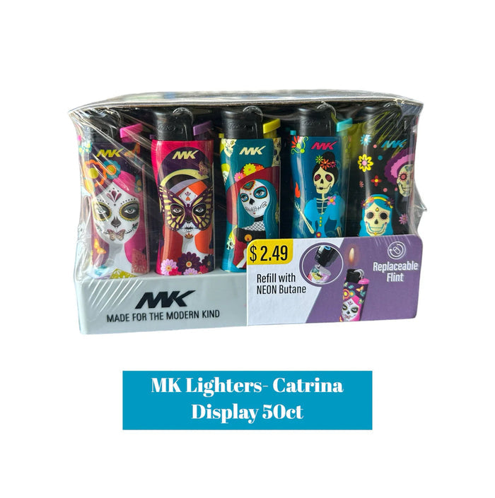MK Lighter Design Catrina 50ct - A1 WHOLESALE LLC wholesale supplier A1 main