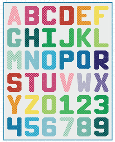 Modern ABC Alphabet Pattern