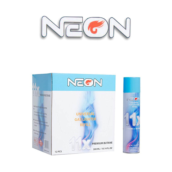 Neon 11x Butane 300ML-12ct - Neon 11x Butane 300ML-12ct Neon wholesale supplier A1 main
