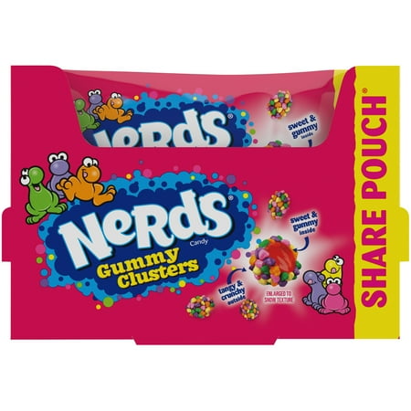 Nerds Rainbow Gummy Clusters Share Pack, 3 Oz, 12/PK - My Store wholesale supplier A1 main