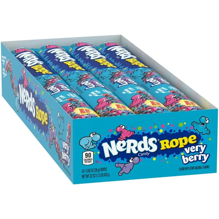 Nerds Rope Very Berry Candy 0.92 Oz 24 Count - My Store wholesale supplier A1 main