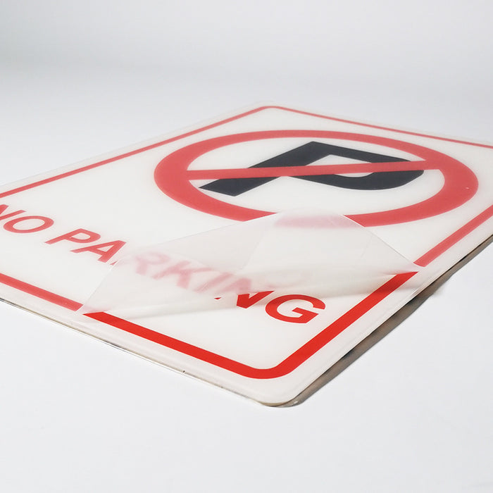 No Parking Warning Sign